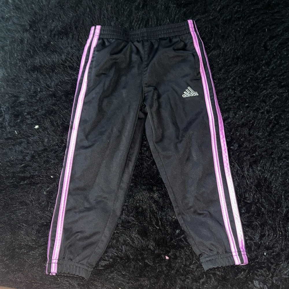 Purple Adidas Pants